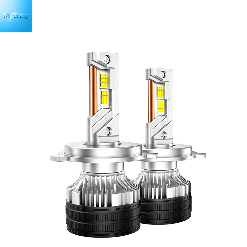 Three Copper Tubes LED Headlights h4 h7 h11 9005 9006 9012 LED headlight bulb 65W Wholsale - Image 6