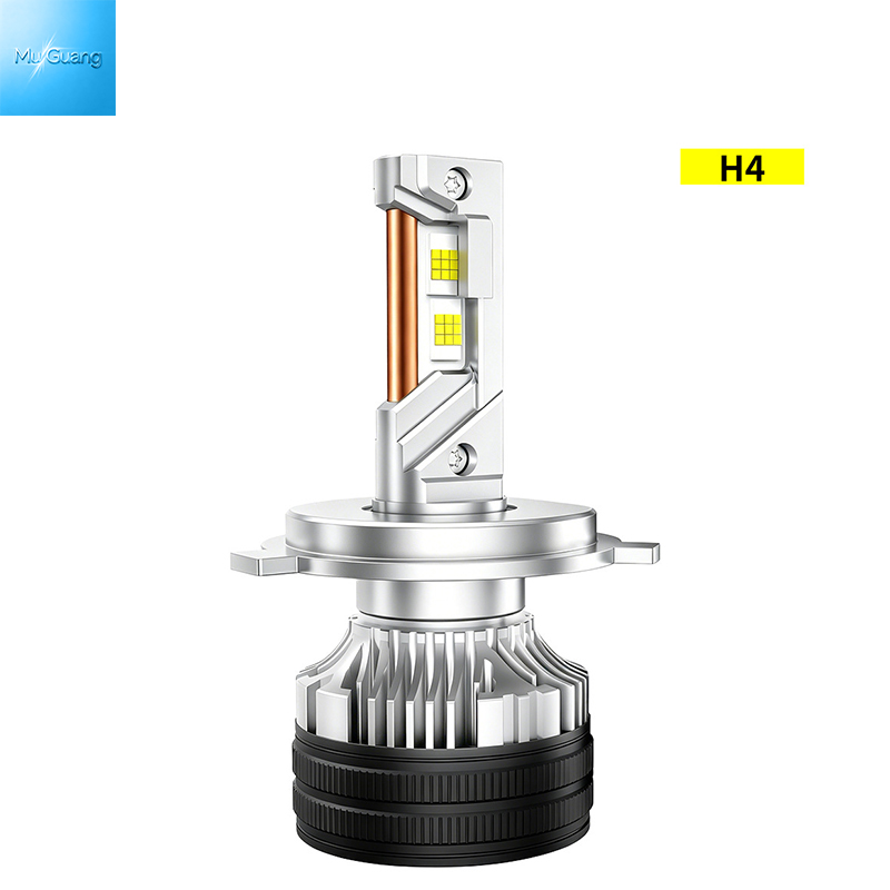 Three Copper Tubes LED Headlights h4 h7 h11 9005 9006 9012 LED headlight bulb 65W Wholsale - Image 5