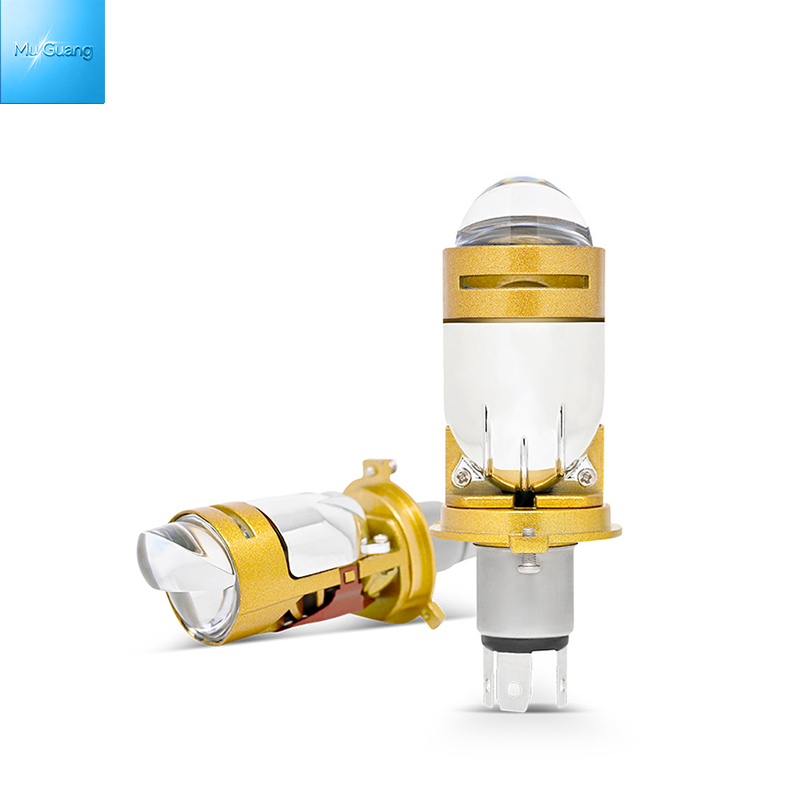 6000K White Motorcycle Mini Projector Lens High Penetration Mini Moto Lamp 12V Shockproof Motorbike Headlight Upgrade Kit - Image 7