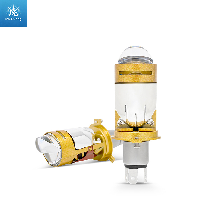 Super Bright H4 55W Motorcycle LED Projector Headlight Bulb - Image 8