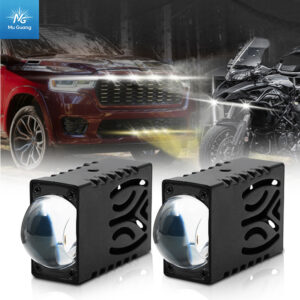 Ultra-thin mini matrix led laser grille light for Motorcycles Cars Off-Road Vehicles
