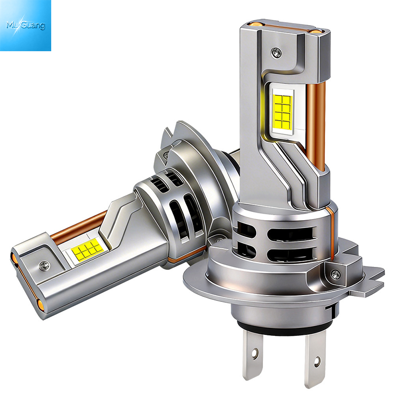 Mini Size All-in-one Integrated Driver Structure H4 LED Headlight Bulbs High Low Beam 6500K White High Lumen CSP LED Headlamp Canbus Error Free Plug And Play Design IP68 Waterproof Car LED Head Lights Replacement - Image 8