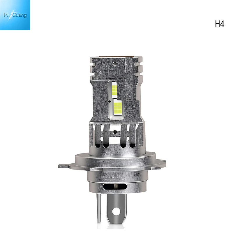 Mini Size All-in-one Integrated Driver Structure H4 LED Headlight Bulbs High Low Beam 6500K White High Lumen CSP LED Headlamp Canbus Error Free Plug And Play Design IP68 Waterproof Car LED Head Lights Replacement - Image 9