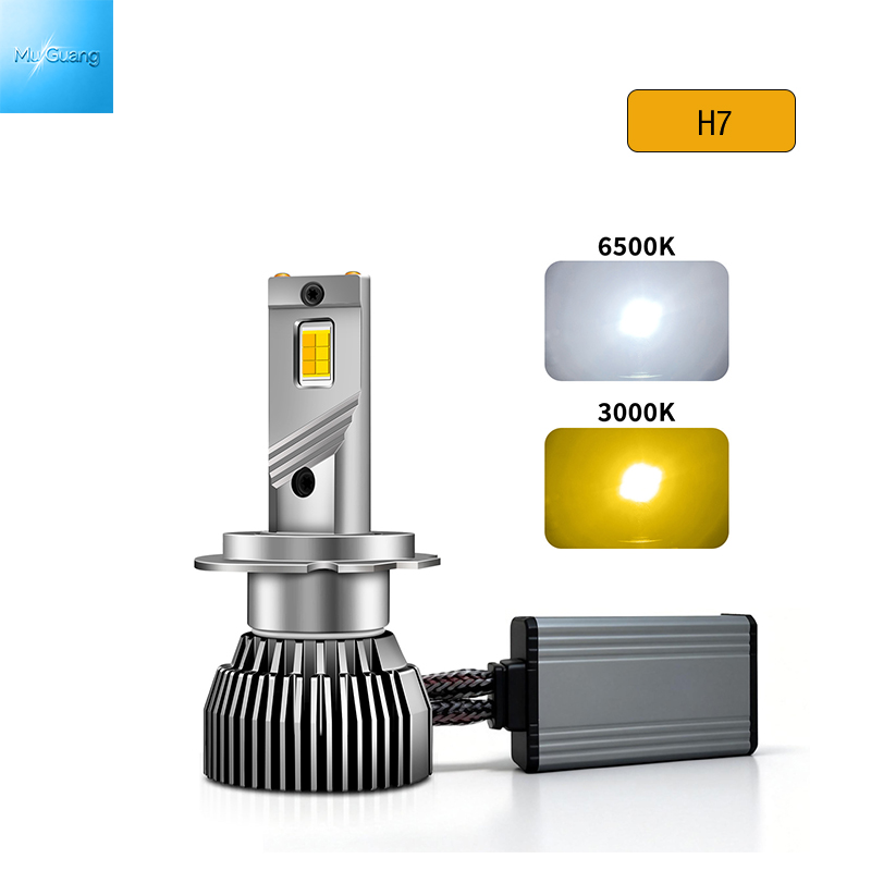Dual Colors H4 LED Headlight 12V Universal Anti Glare Automotive LED Headlamp Long Lifespan LED Light For Car Modification - Image 8