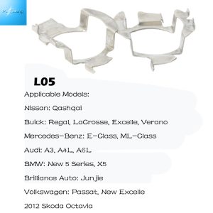 Wholesale Universal LED Headlight Bulb Retainer Clips Adapters H7 Automotive LED Headlight Retrofit Mounting Brackets