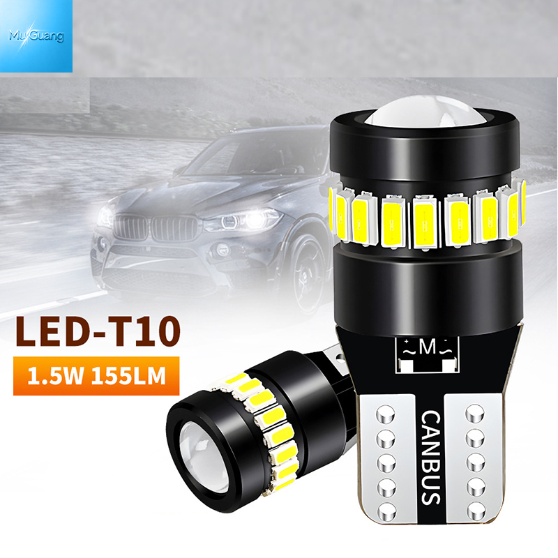 Canbus T10 LED Parking Light 18smd3014+1smd3030 Ultra Bright Car Side Marker Position Indicator Bulb - Image 2
