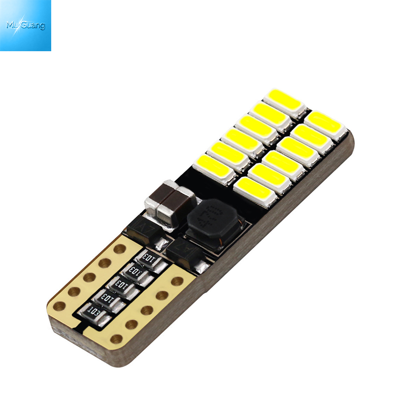 T10 4014 24smd Canbus Error Free T10 W5W LED Parking Side Marker Light 12V 24V Universal Car Width Position Indicator Bulbs Parking lights license plate lights tailgate lights - Image 4