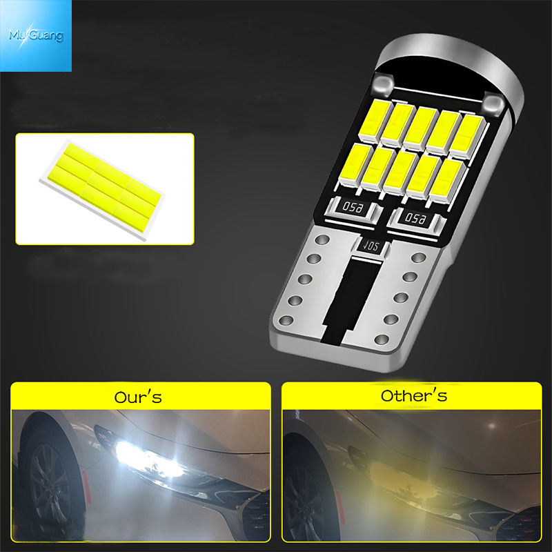 T10-4014-26SMD Ultra Bright Canbus T10 W5W LED Side Marker Light | 300% Brighter Than Halogen IP67 Waterproof No Error Parking Position Bulb For All Cars & Trucks - Image 2