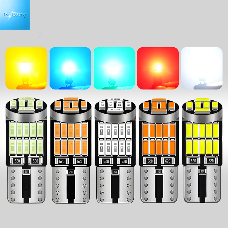 T10-4014-26SMD Ultra Bright Canbus T10 W5W LED Side Marker Light | 300% Brighter Than Halogen IP67 Waterproof No Error Parking Position Bulb For All Cars & Trucks