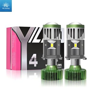 Y4 H4 MINI Lens projector Modified LED Headlight For Motorcycle