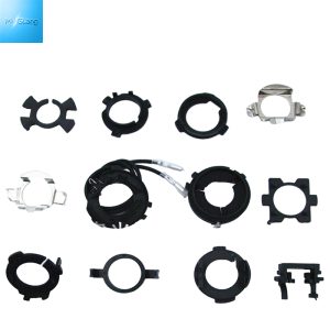Comprehensive range of automotive LED headlight adapter models; H7 LED bulb holders suitable for BMW, Audi, Mercedes-Benz, and the new Sagitar