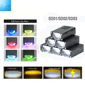 Wholesale Car Grille Marker Light Ultra Slim Waterproof Multi Colors RGB LED Grille Light For Truck Car Modification
