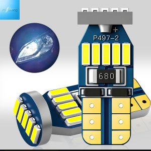 T10 Auto LED Clearance Light 4014-15SMD White Ultra Bright Canbus T10 LED Parking Light Wholesale