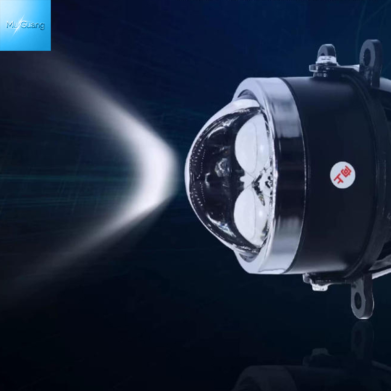 3.0 Inch 6000K White LED Fog Lens Low 35W High 60W Dual Lasers High Penetration White Fog Bi Lens Kit Wholesale - Image 4