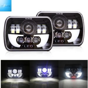 Waterproof Jeep Wrangler Headlight Led 30W High Bright Shockproof LED Headlamp Wholesale