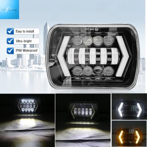 7 Inch Heavy duty offroad LED projector headlight Modification Headlight Kits Wholesale