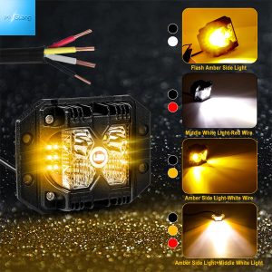 Factory wholesale 12V 24V offroad modified headlight 4Inch LED projector headlight