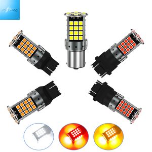 1156 1157 7440 7443 LED Brake light Three Colors White Red Yellow Ultra Bright Factory Wholesale
