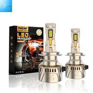 Wholesale 4 Copper Tubes H7 LED Headlamp Bulb100W Good Cooling 36PCS Chips Led Update Headlight Kits