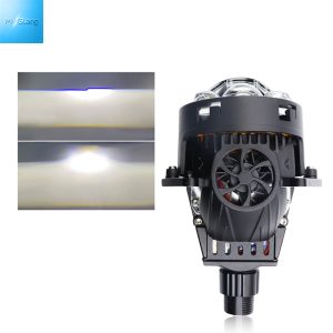 Non-destructive installation Led Projector 3.0inch Three LasersAuto Retrofit Bi LED Projector Lens 20‑min retrofit