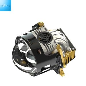 Zero glare two lasers led lens projector 3.0inch 6+3+2 Destructive installation Laser Lens wholesale Brightness +200%